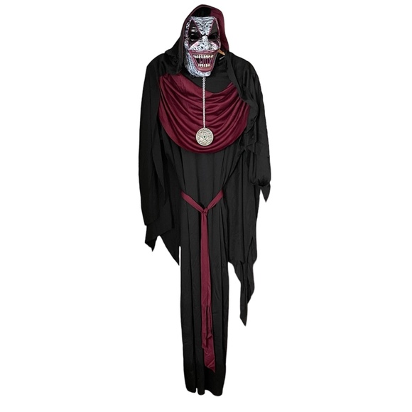 Spirit Halloween Emperor Of Evil Adult Costume One Size Fits Most Light Up Mask - Picture 1 of 9